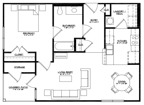 55 Plus Apartments Alvin TX | Melbourne Senior Apartments